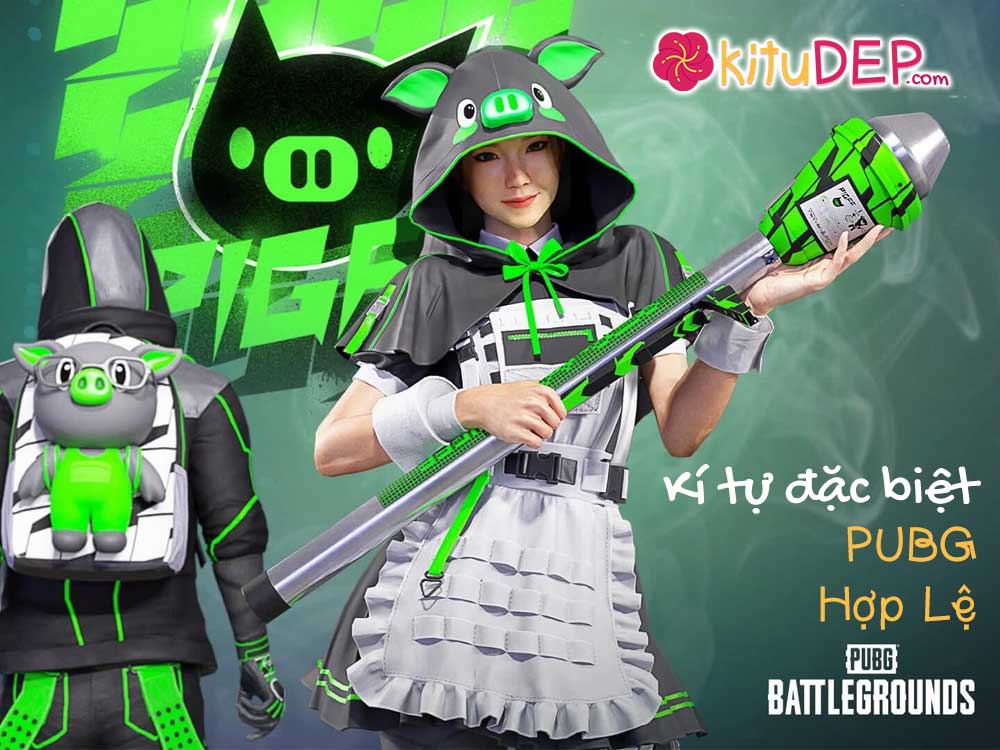 Kí tự đặc biệt PUBG hợp lệ