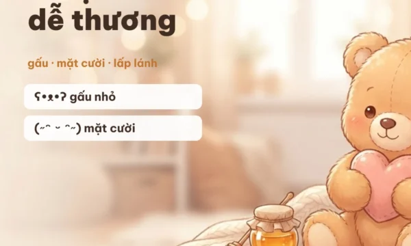 Kí Tự Cute — Kí Tự Dễ Thương, Kí Hiệu Cute Để Đặt Tên